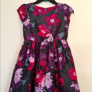 GYMBOREE FLORAL Dress FOR GIRLS holiday special occasion